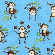 Monkey Mischief 10 Inch Squares